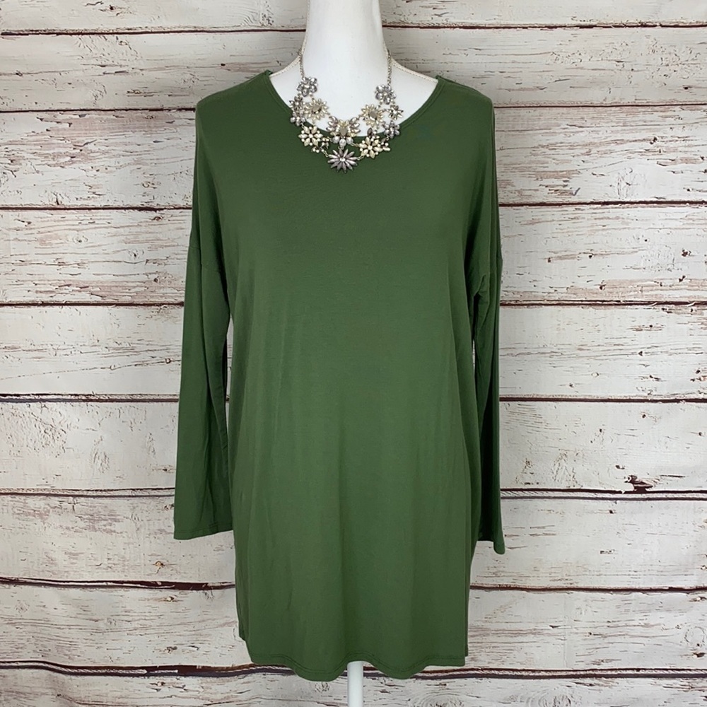 Emma’s closet Green Long Sleeve Dress Small